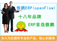 傲鹏ERP，十年品牌